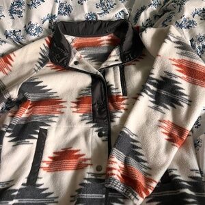 cozy western sweater/vest